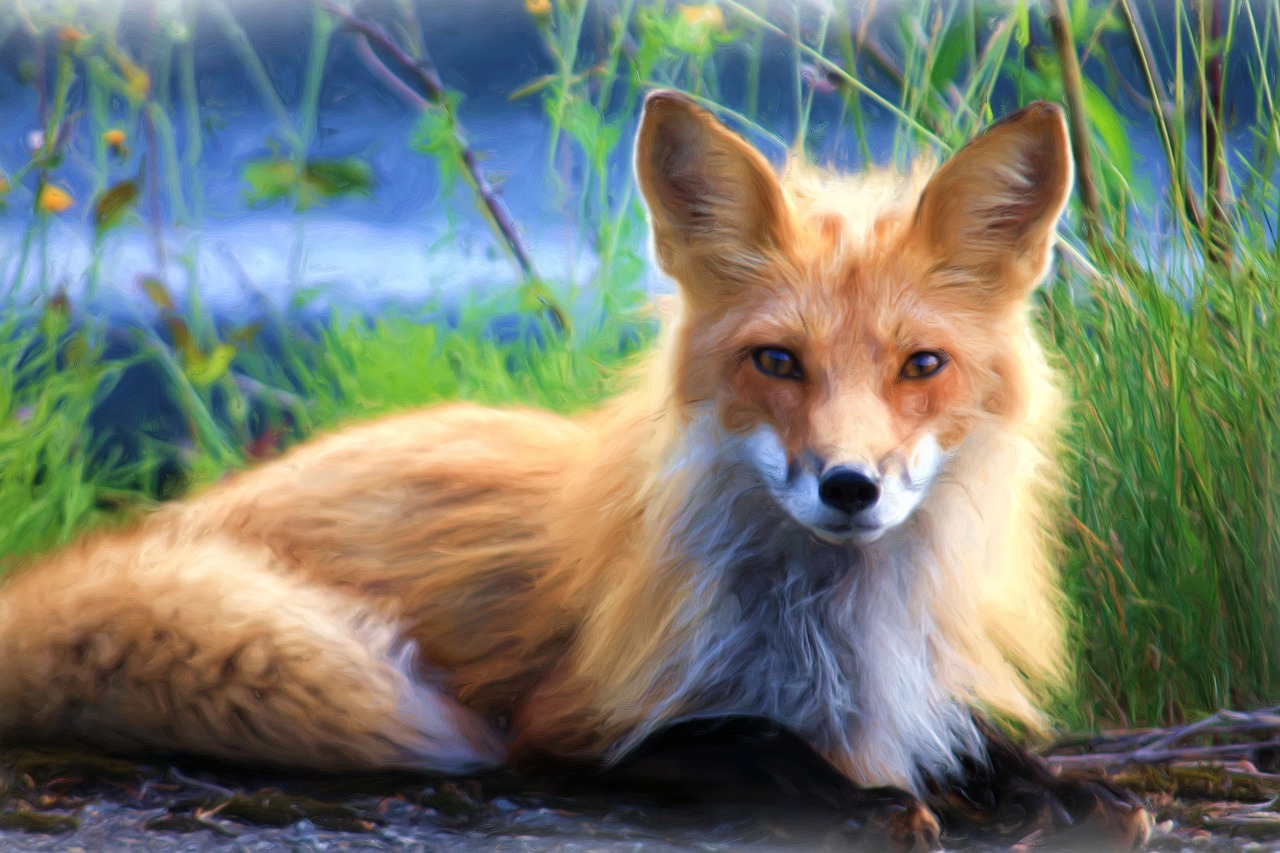 animal-painting-fox